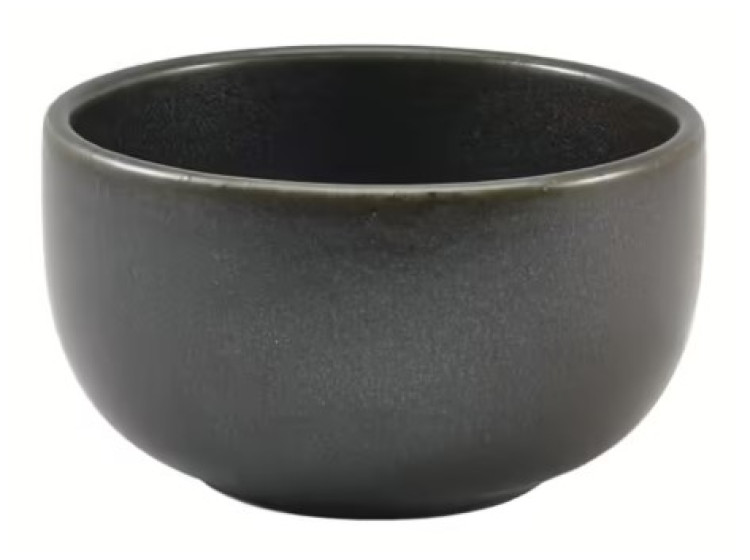 Салатник 12,5хh 6,5 см, 500 мл Terra Porcelain Black, GenWare BW-PBK12 - зображення 1