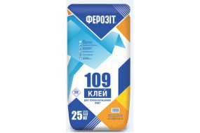 * Ферозіт -109 25 кг клей д/систем теплоіз.(для приклеювання)