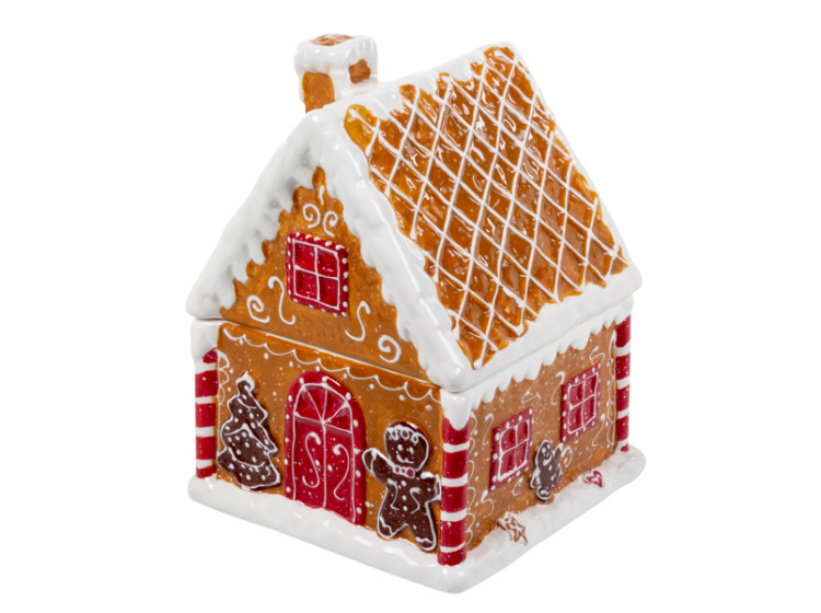 Банка для печива Пряниковий будиночок 24*18*17,5см 927-009 - зображення 1