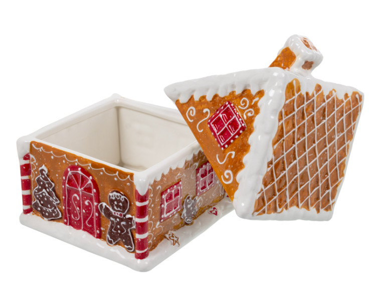 Банка для печива Пряниковий будиночок 24*18*17,5см 927-009 - зображення 2