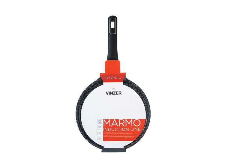 Сковорода для млинців Marmo Induction Line 24 см Vinzer 89416 - зображення 3