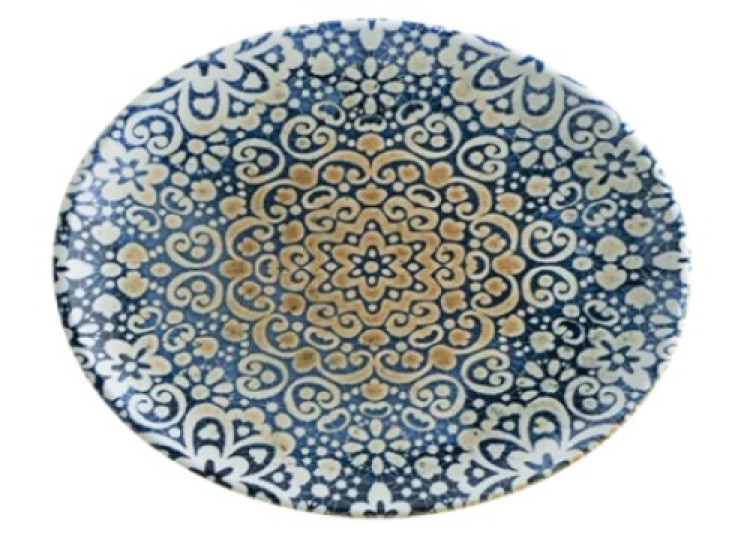Тарілка овал. 31*24см  Alhambra  ALHMOV31OV - зображення 1