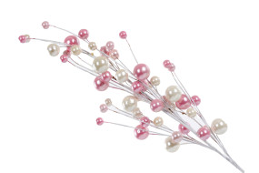 Гілка декоративна 75 см рожева (пластик)  (Ел-Д) 822-035