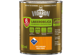 VIDARON Лакобейц захист деревини L03 0,75л біла акація УЦІНКА