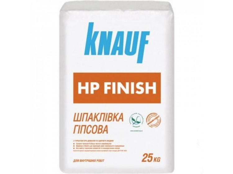 Шпаклівка HP-Finish 25 кг Кнауф - зображення 1