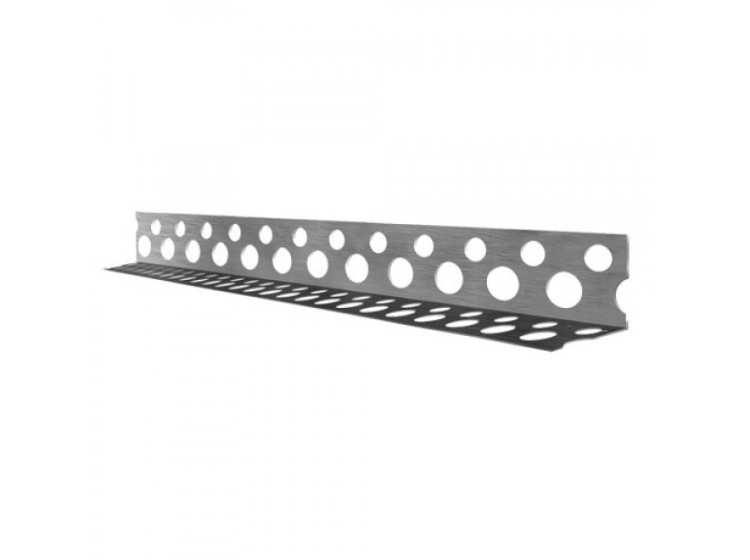 Кутник перф. 2,5 м Альфа ПЛЮС товщ. 0,28 шир. 39мм - зображення 1