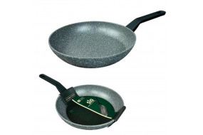 Сковорідка без кришки Oslo 28 см б/кришки ,чорн ,литий алюміній , Lurta LR-00128