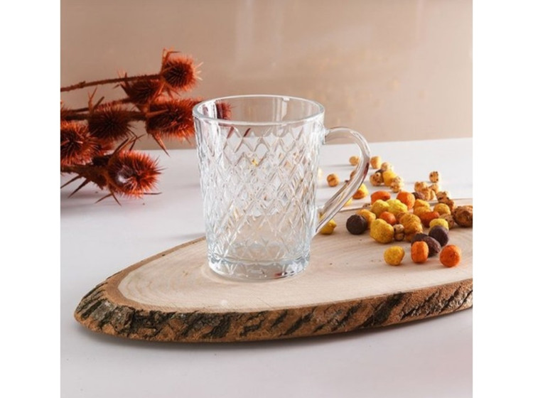 Набір Рубі чашка v-265мл, h-10см (под.уп.) 2шт (Р) 55723 - зображення 2