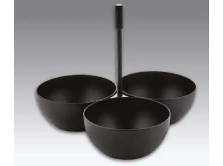 Чаша для горіх. потрійн. з руч. 18\/10 VUC-1910  VARAN - зображення 1