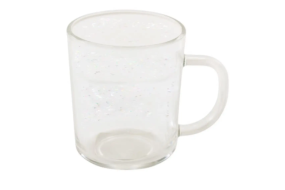 Кухоль прозорий 220 мл скляний (Корч) А2108