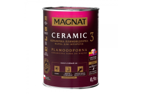 Фарба керамічна MAGNAT PRO CERAMIC СУПЕРІОР 3 база A глибокоматова 0,9л