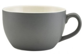 Чашка 250 мл,сіра,мат.Color Tea,GenWare (А-Г)   322125MG