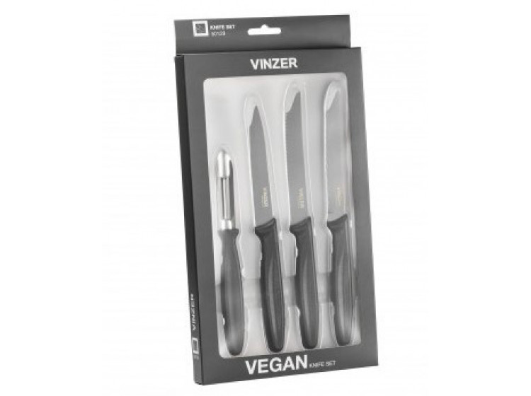 Набір ножів Vegan, 4 пр., Vinzer 50129 - зображення 2
