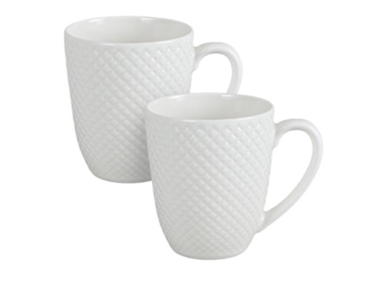 Набір чашок з порцеляни 410 мл, у подарунковій упаковці, 2шт  KRAUF 21-316-004 - зображення 1