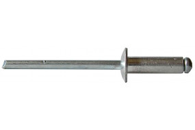 Заклепка алюмінієва витяжна 4 х 12 мм, 50 шт. // 400-10