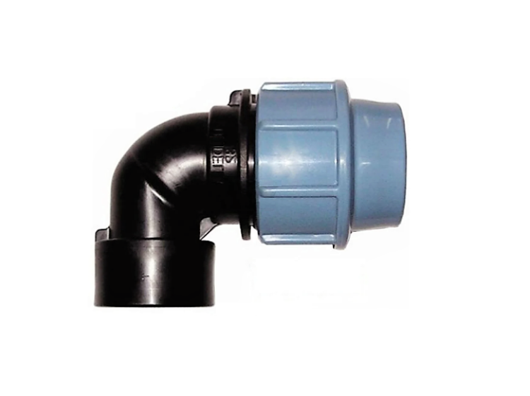 --- * Коліно ПЕ 25 Х 3\/4 РВ (пласт.різб) - зображення 1