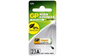 Батарейка А23 GP Alkaline 12V 23AE-2C5 лужна 1шт