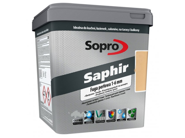 Фуга Saphir5 №9523 антрацит(66) 2кгНОВА - зображення 1