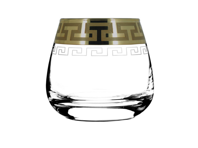 Склянка д\/віскі Сир де кон'як 300мл 6шт Грецький візерунок GE03-2070 - зображення 1