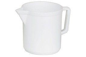 Мірний стакан білий PP 3 л Mobil Plastic 6/3000-BIM
