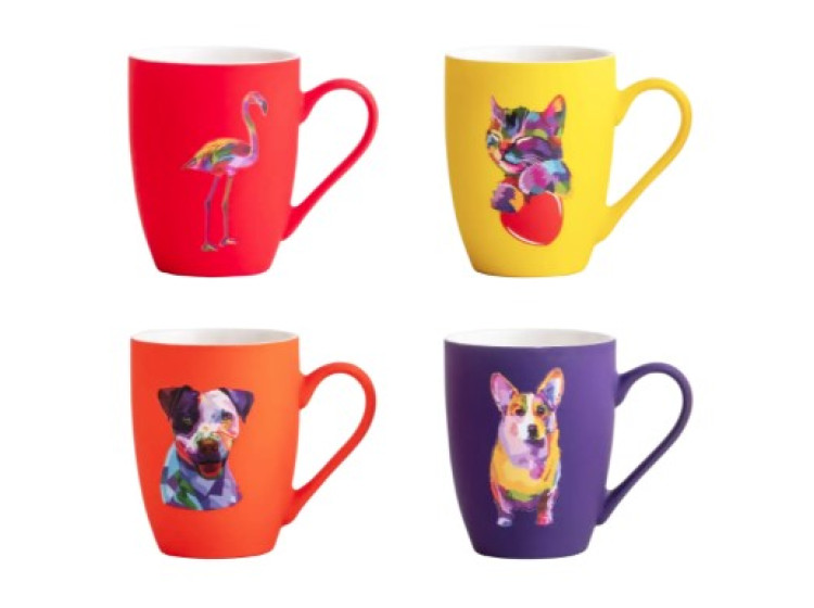 Чашка Айворі Стерео звірі Vittora,340 мл (БП)  VT-C-174340 - зображення 1