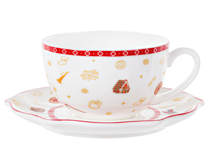 Чайний набір 2 предмета "Christmas delight" 250мл 985-144 - зображення 1