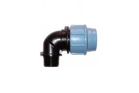 --- * Коліно ПЕ 25 Х 3/4 РЗ (пласт.різб)