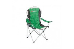 Крісло складне з підлокітниками і підсклянником 60x60x110/92 см, Camping// Palisad 695928