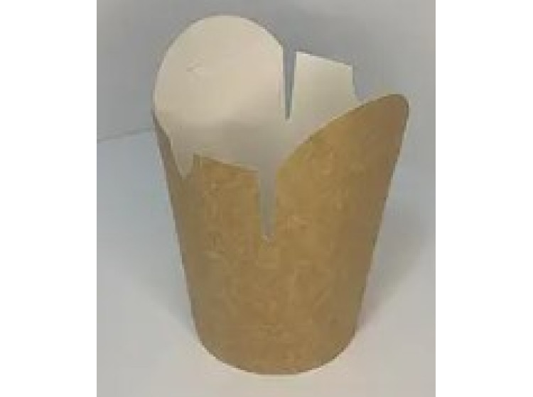 Коробка для лапши екокрафт (950 мл) 320g+18PE (ПК) - зображення 1