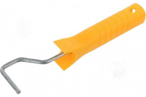 0140-110625K Ручка для валика жовта 8 см, довжина , діаметр 6 мм