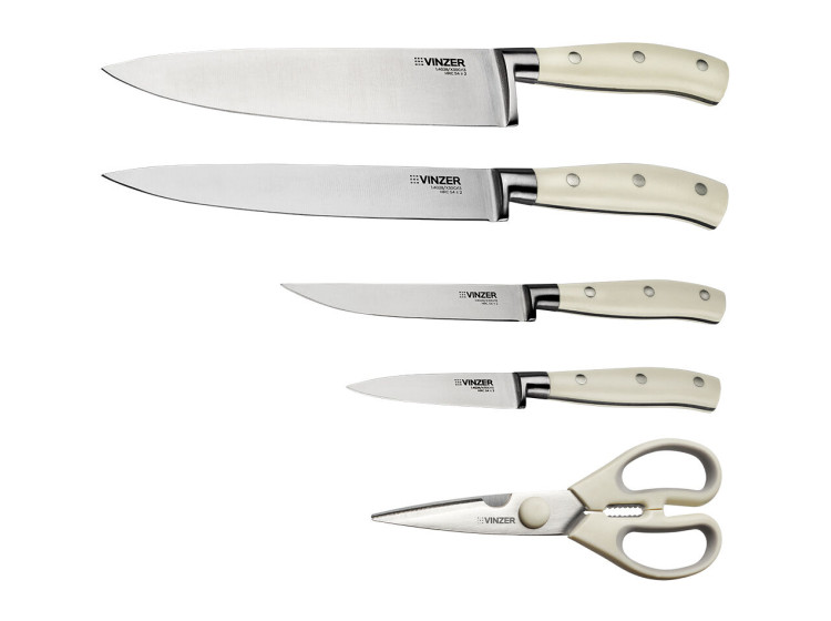 Набір ножів Ivory 6 пр. Vinzer  50117 - зображення 2