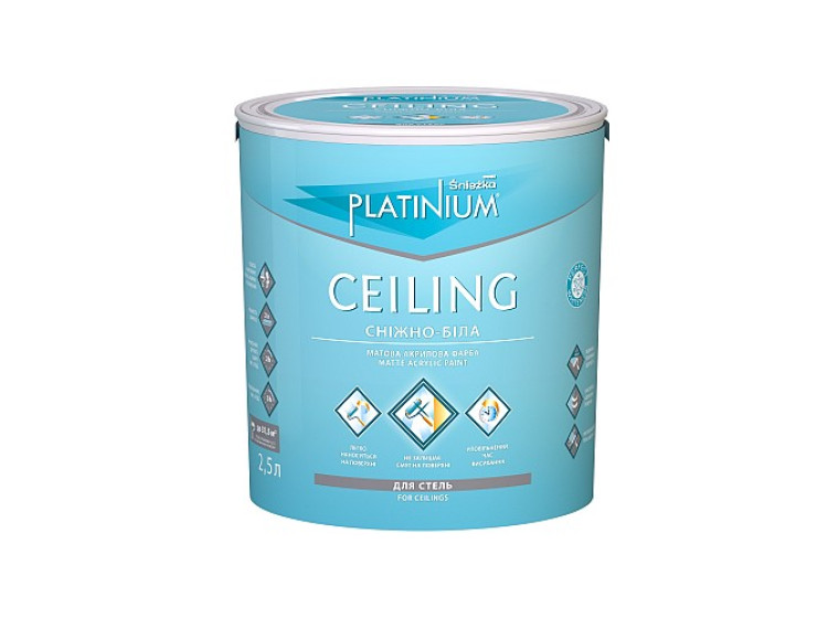 --- * Ем. Снєжка Platinium Ceiling 5л\/7кг - зображення 1