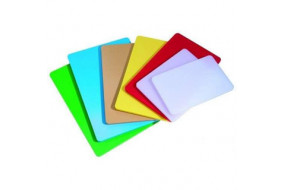 Дошка обробна пластикова різні кольори 430*270*12 мм (ЕМ) 2508