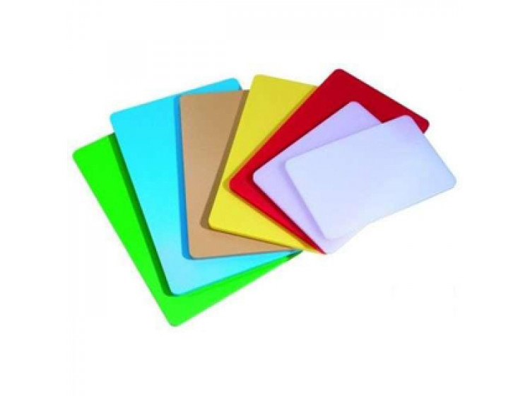 Дошка обробна пластикова різні кольори 430*270*12 мм (ЕМ) 2508 - зображення 1