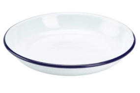 Тарілка 22 см біл. для пасти и рису  GenWare 45622