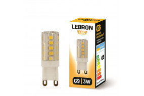 * Лампа LED LEBRON L - G9 3W G9 4500K 280Lm (00-10-94) (11-16-34)