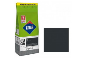 Фуга ATLAS (1-7mm) 204 чорний 2кг
