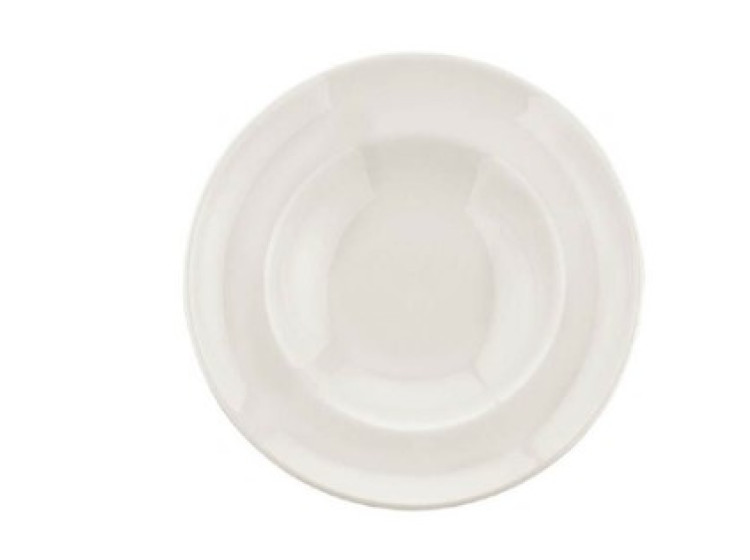 Тарілка глиб. 24см 400мл WHITE GOURMET Bonna GRM24CK - зображення 1