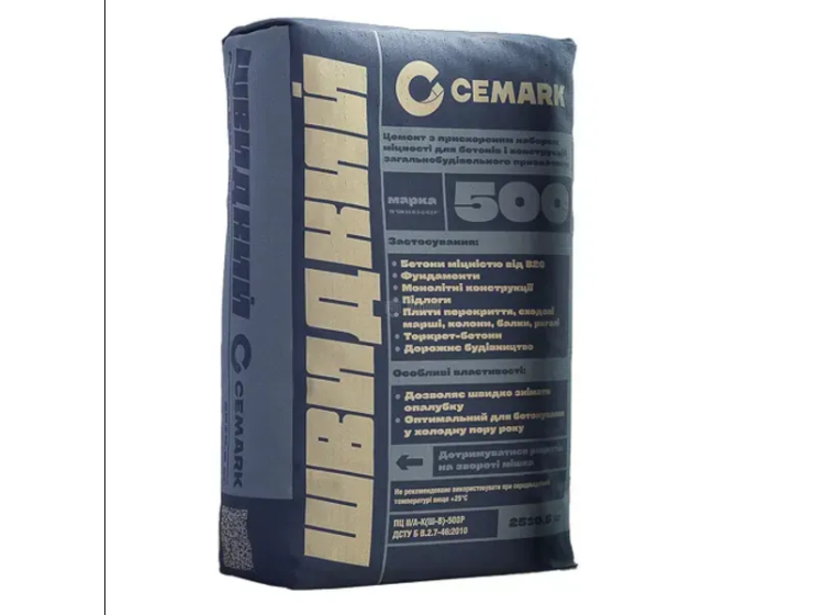 Цемент М-500 (25кг)(Миколаївцемент) - зображення 1