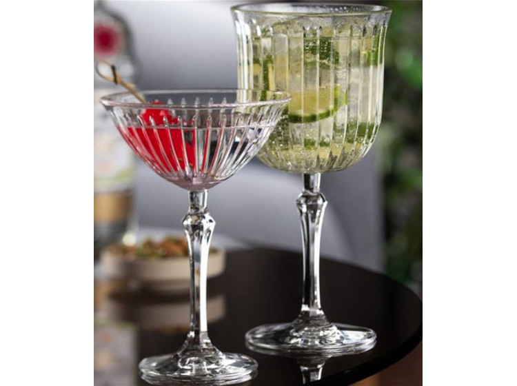 Набір Джой келих д\/мартіні v-220мл, h-16см 4шт (Р) 440310 - зображення 2