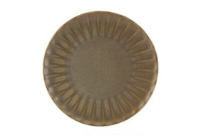 Миска Coupe с зубчатим краєм 20,3 см Terra Porcelain Matt Grey Scalloped CB-SMG20