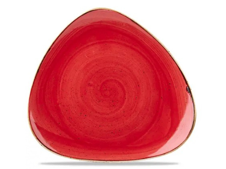 71STR Тарілка трик. 23см "Stonecast Berry Red (СК) - зображення 1