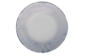Тарілка глибока 22 см серія "Isabelle" декор "Stone Blue" (СК)  ISC1922-K0008