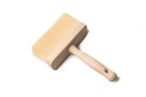 Макловиця дерев'яна ручка, 40x140мм, натуральний ворс, Польща // ЄП 405438
