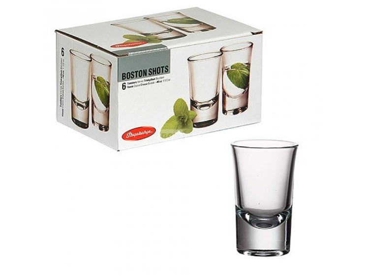 Бостон шотс склянка 40мл 1шт б\/уп. Pasabahce 52174 - зображення 1