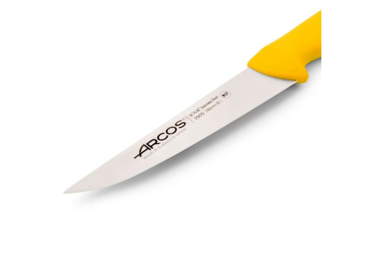 Ніж кухонний жовтий 150мм "2900" Arcos 290500 - зображення 2