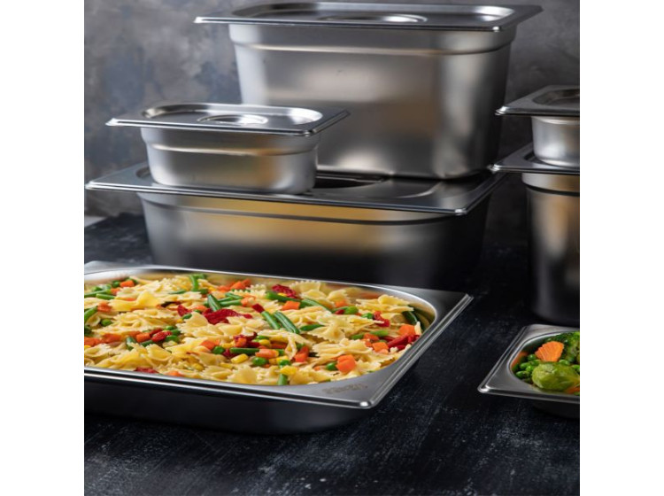 Кришка із нержавійки GN 2\/3 Food line FoREST 232300 - зображення 3