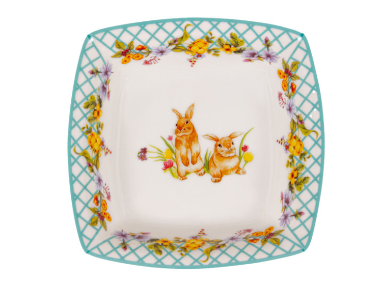 НАБІР БЛЮД З 2Х ШТ "FUNNY BUNNY" 16Х4,5СМ 985-174 - зображення 3