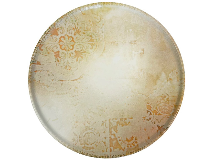 Тарілка круг. 24 см Optimo Loren Amber OPT2124-T0008 - зображення 1