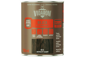 VIDARON Бейц для деревини сірий антрацит В12 0,75л